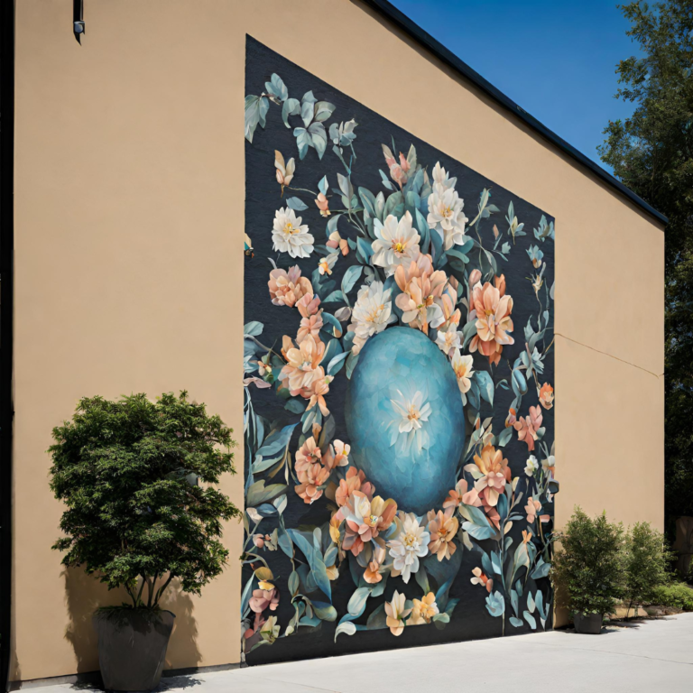 Fresque murale extérieure