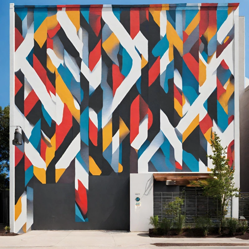 fresque murale extérieure