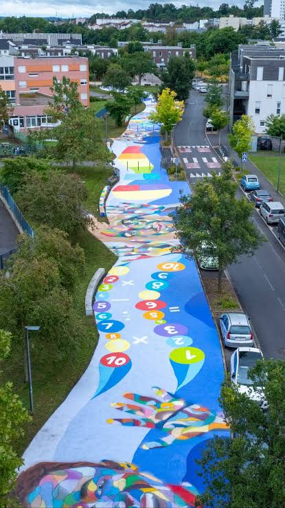 fresque murale exterieure