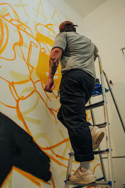 fresque murale sur mesure