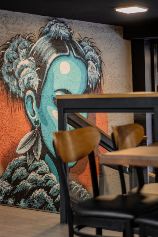 fresque murale sur mesure