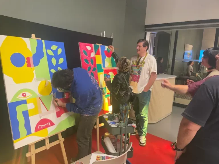 live painting participatif
