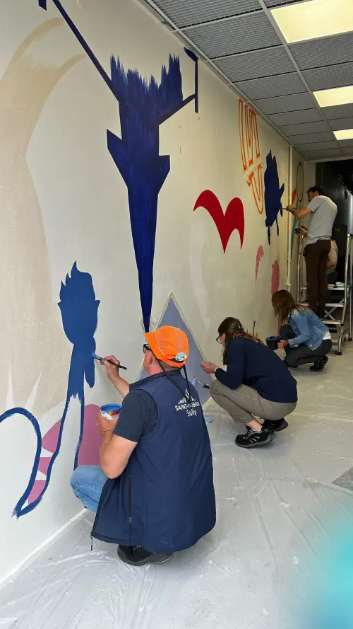 fresque collaborative