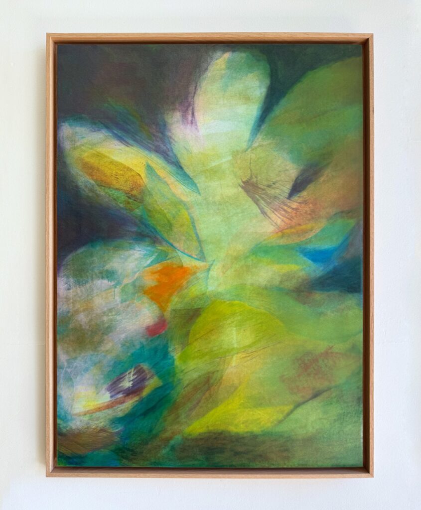 Papillons des forêts, gouache et pastel sec sur papier de Camille Boileau